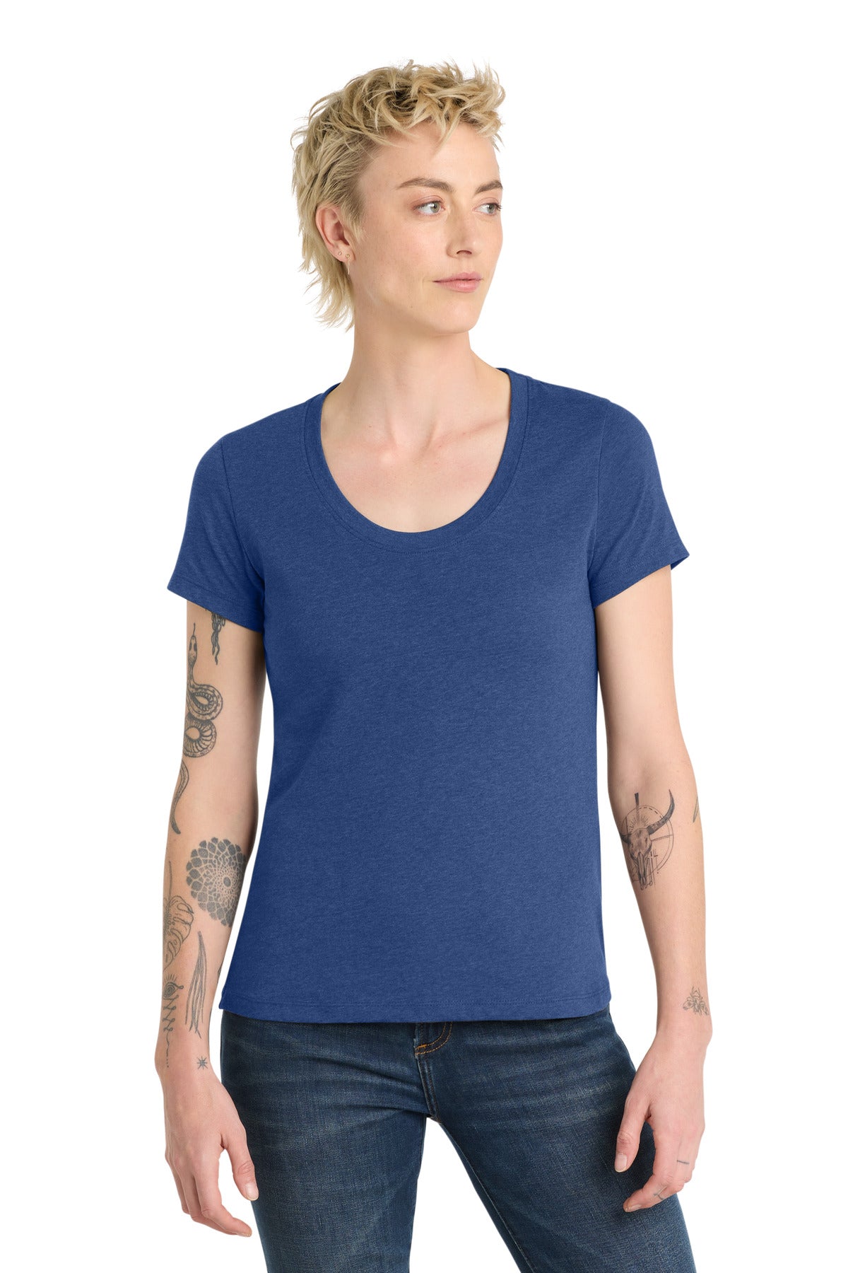District  Women's Flex Scoop Neck Tee DT7501