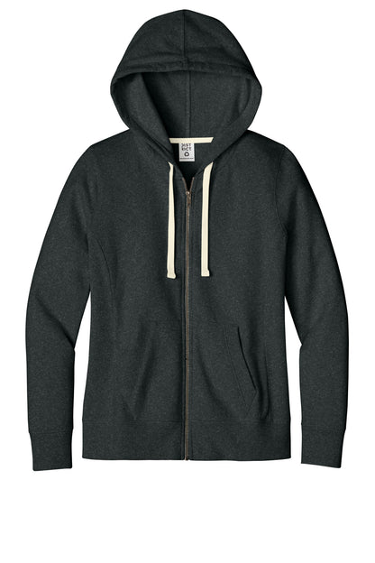 District Women's Re-FleeceFull-Zip Hoodie DT8103