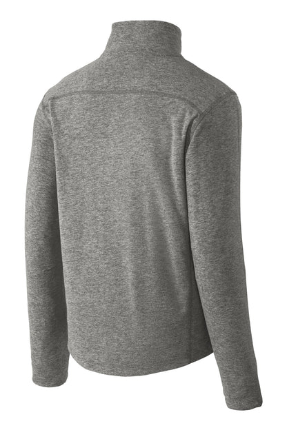 Port Authority Heather Microfleece Full-Zip Jacket. F235