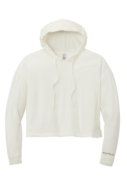 CC District® Women’s Perfect Tri® Midi Long Sleeve Hoodie (wrist and back prints)