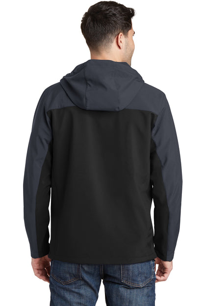 Port Authority Hooded Core Soft Shell Jacket. J335