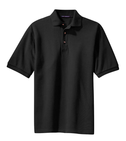Port Authority Tall Heavyweight Cotton Pique Polo.  TLK420