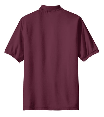 Port Authority Silk Touch Polo with Pocket.  K500P