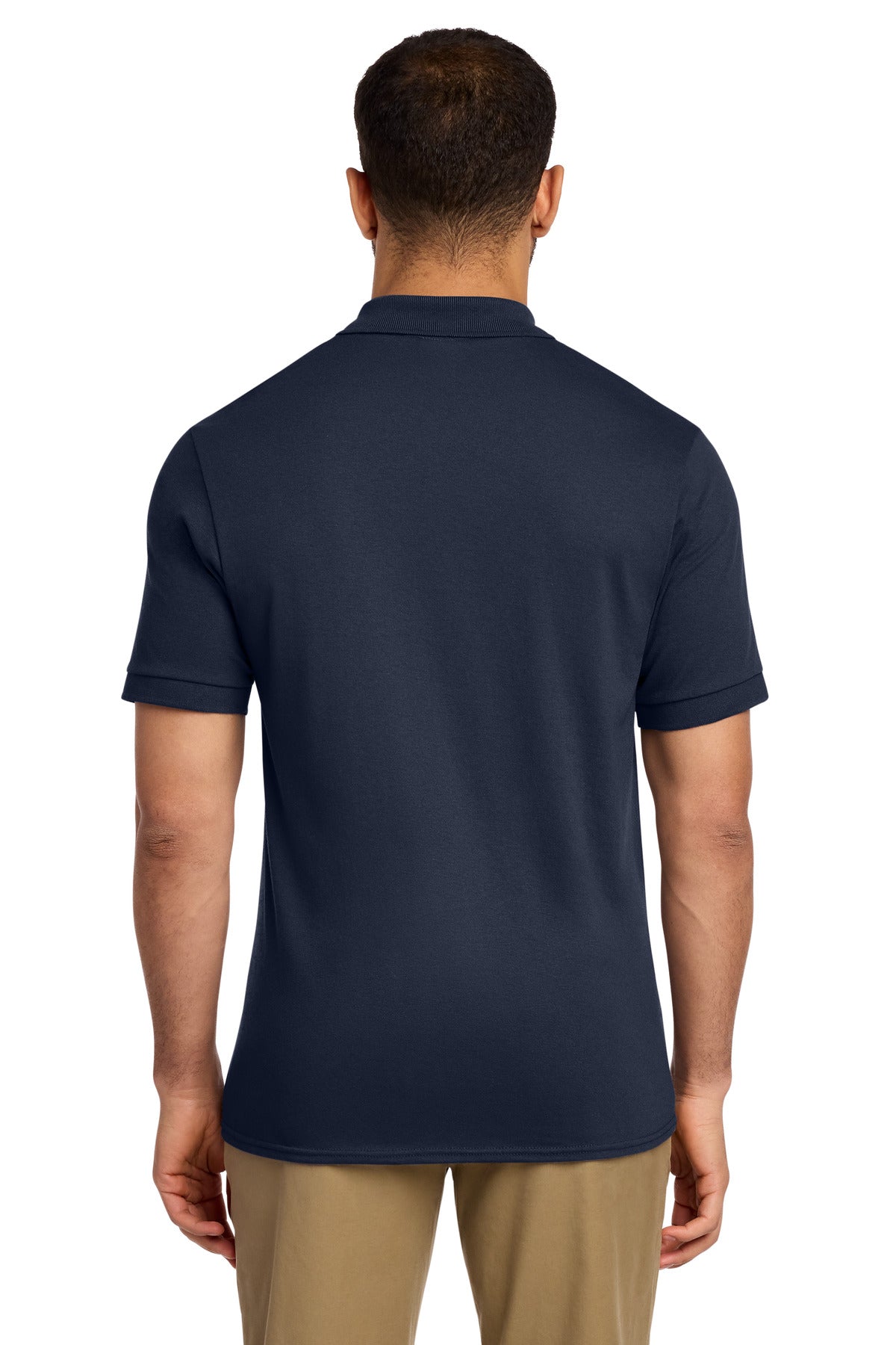 Port & Co Core Blend Jersey Knit Pocket Polo. KP55P