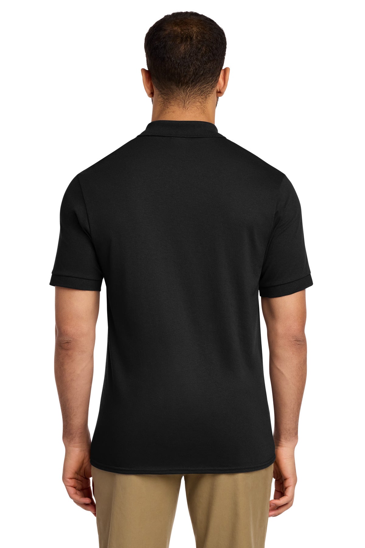 Port & Co Core Blend Jersey Knit Pocket Polo. KP55P
