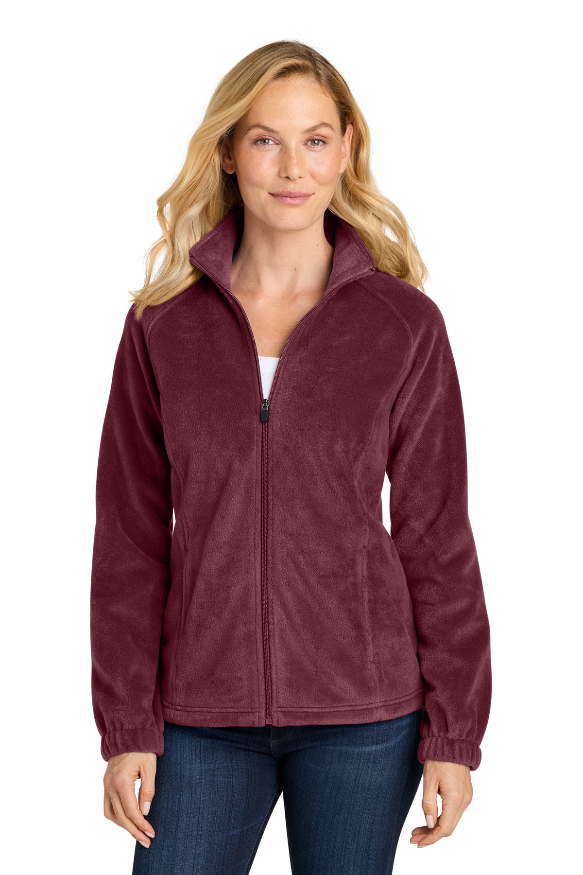 Port Authority Women's Plush Fleece Full-Zip Jacket L190