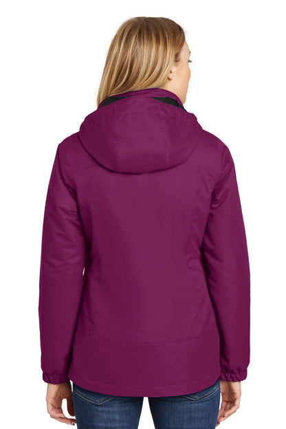 Port Authority Women's Vortex Waterproof 3-in-1 Jacket. L332