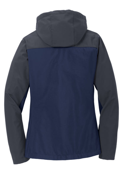 Port Authority Women's Hooded Core Soft Shell Jacket. L335