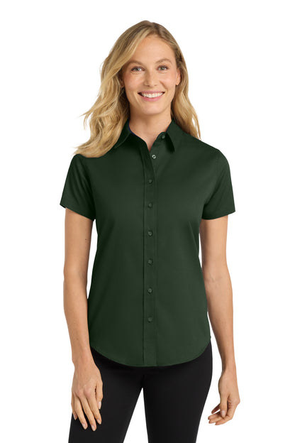 Port Authority Women's Short Sleeve Easy Care  Shirt.  L508
