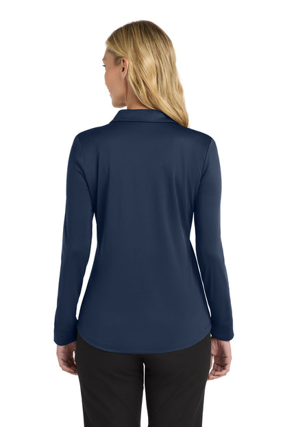 Port Authority  Women's Silk Touch   Performance Long Sleeve Polo. L540LS
