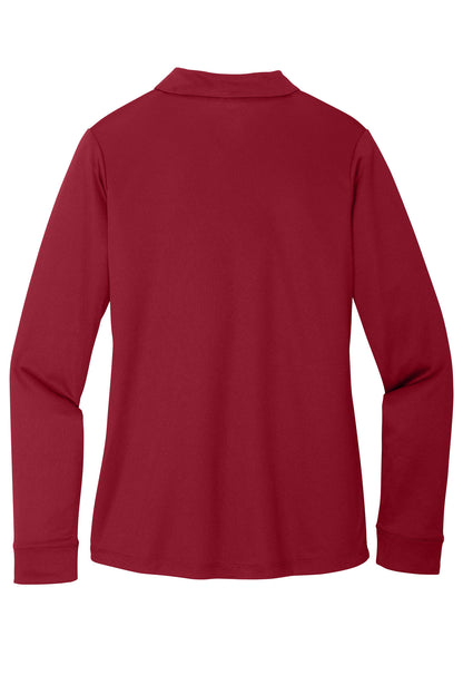 Port Authority  Women's Silk Touch   Performance Long Sleeve Polo. L540LS