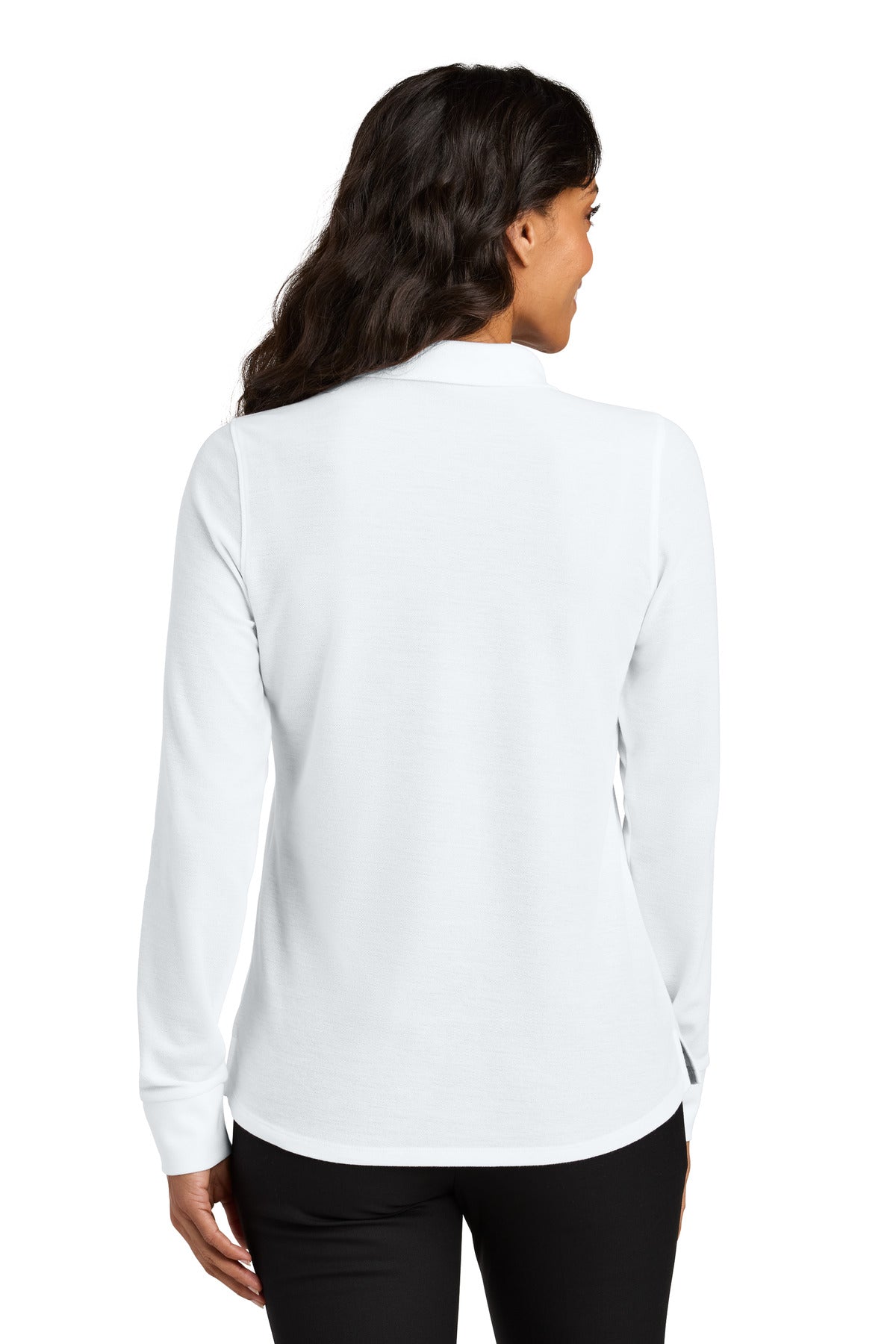 Port Authority Women's Wearever Signature Pique Long Sleeve Polo LK200LS
