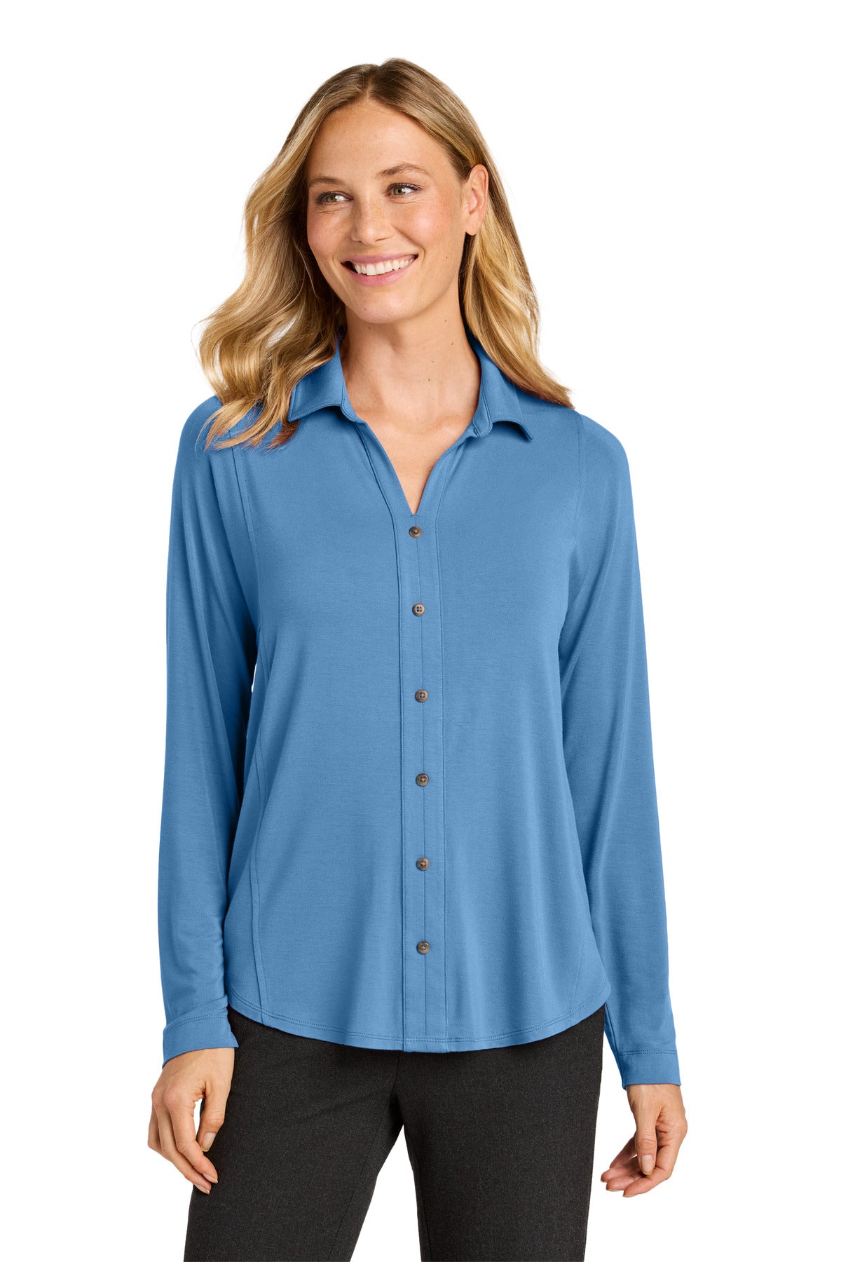 Port Authority Women's Luxe Knit Button Tunic LK5602