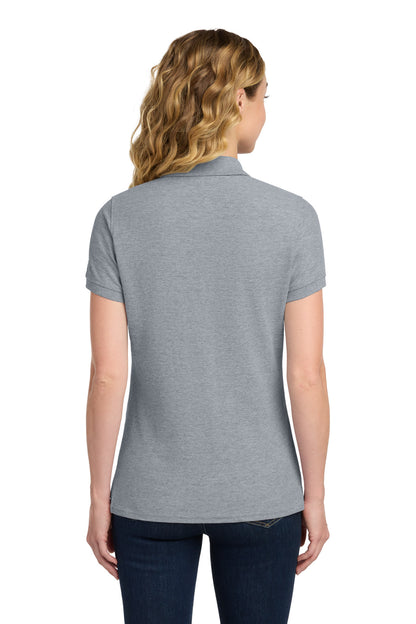 Port & Co Women's Core Blend Pique Polo. LKP155