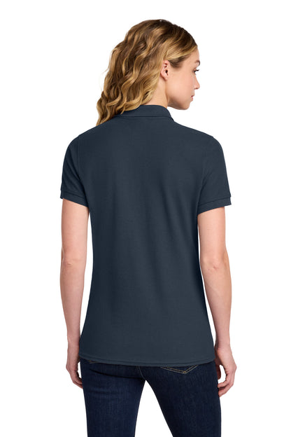 Port & Co Women's Core Blend Pique Polo. LKP155