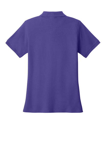 Port & Co Women's Core Blend Pique Polo. LKP155