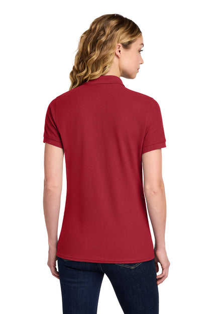Port & Co Women's Core Blend Pique Polo. LKP155
