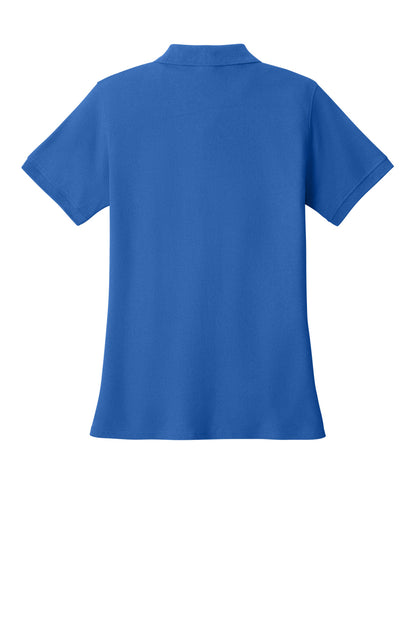 Port & Co Women's Core Blend Pique Polo. LKP155