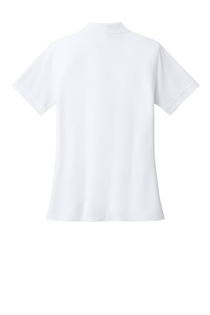 Port & Co Women's Core Blend Pique Polo. LKP155