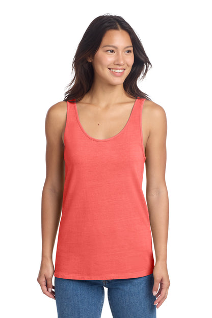 Port & Co Women's Beach Wash Garment-Dyed Tank LPC099TT