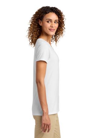 Port & Co Women's Fan Favorite V-Neck Tee. LPC450V