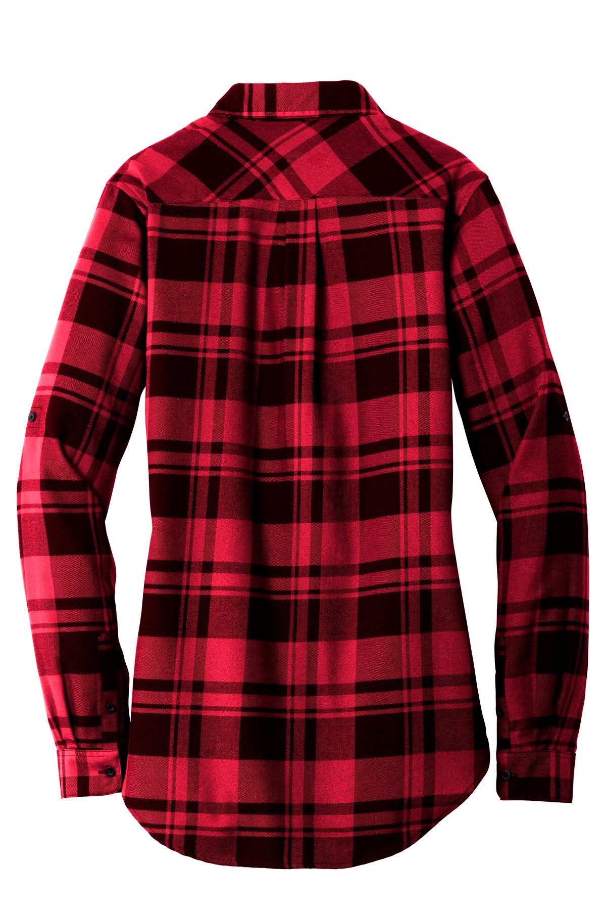 Port Authority Women's Plaid Flannel Tunic . LW668