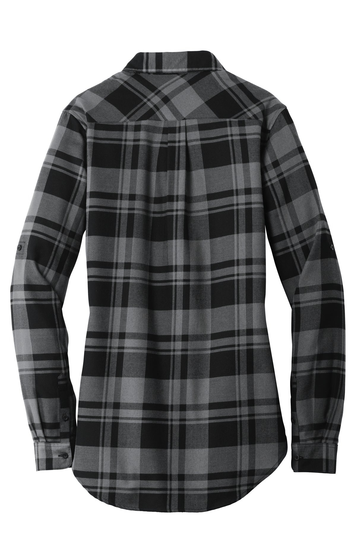 Port Authority Women's Plaid Flannel Tunic . LW668