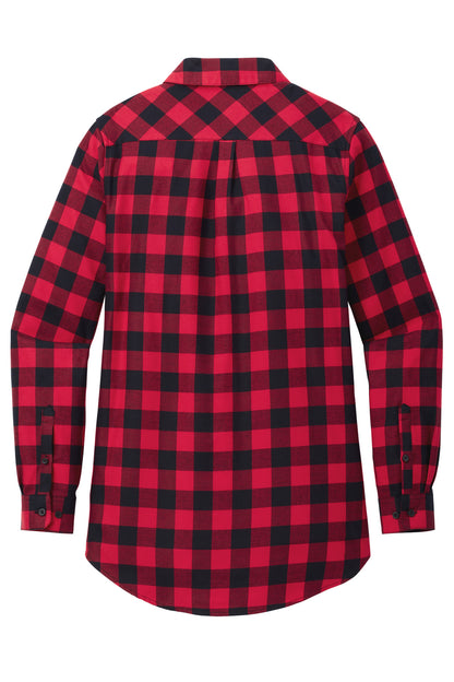 Port Authority Women's Plaid Flannel Tunic . LW668