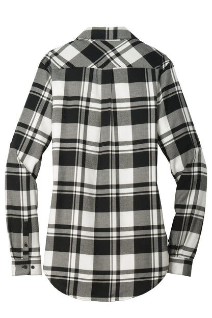 Port Authority Women's Plaid Flannel Tunic . LW668