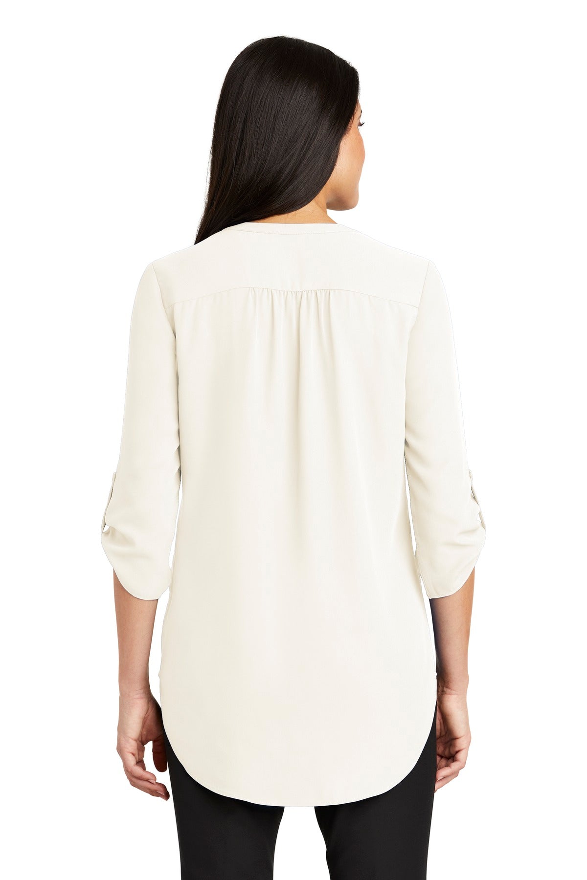 Port Authority Women's 3/4-Sleeve Tunic Blouse. LW701