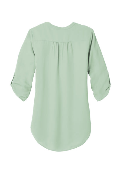 Port Authority Women's 3/4-Sleeve Tunic Blouse. LW701