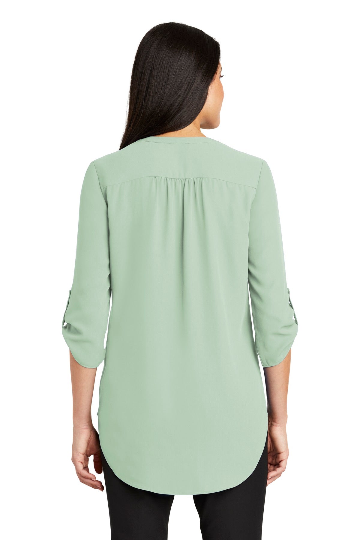 Port Authority Women's 3/4-Sleeve Tunic Blouse. LW701