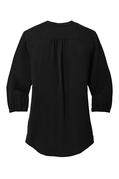 Port Authority Women's 3/4-Sleeve Textured Crepe Tunic LW713