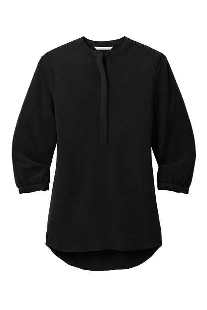 Port Authority Women's 3/4-Sleeve Textured Crepe Tunic LW713