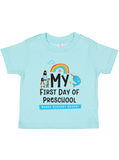 MNS Toddler 1st Day Colorful Sky (Available in 3 Colors)