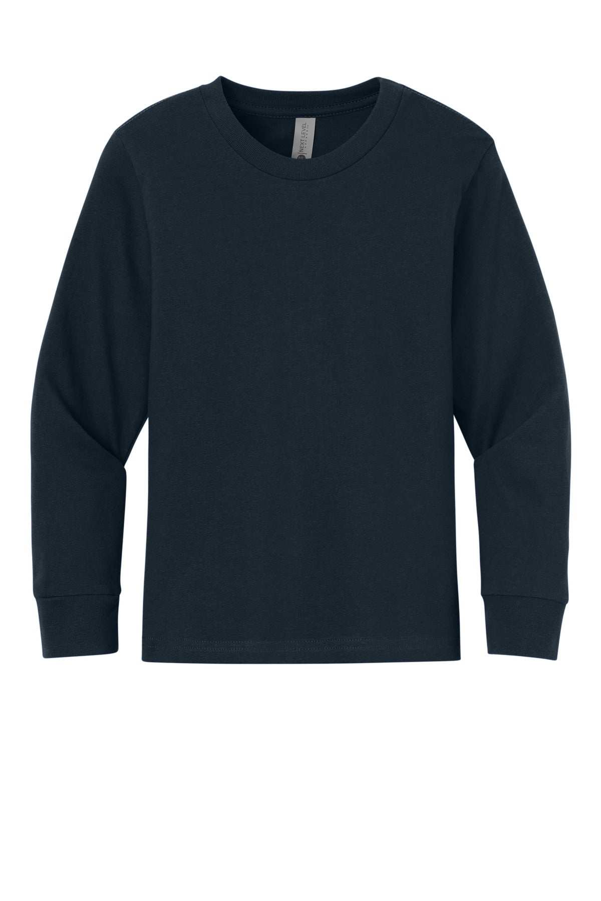 Next Level Apparel Youth Cotton Long Sleeve Tee NL3311