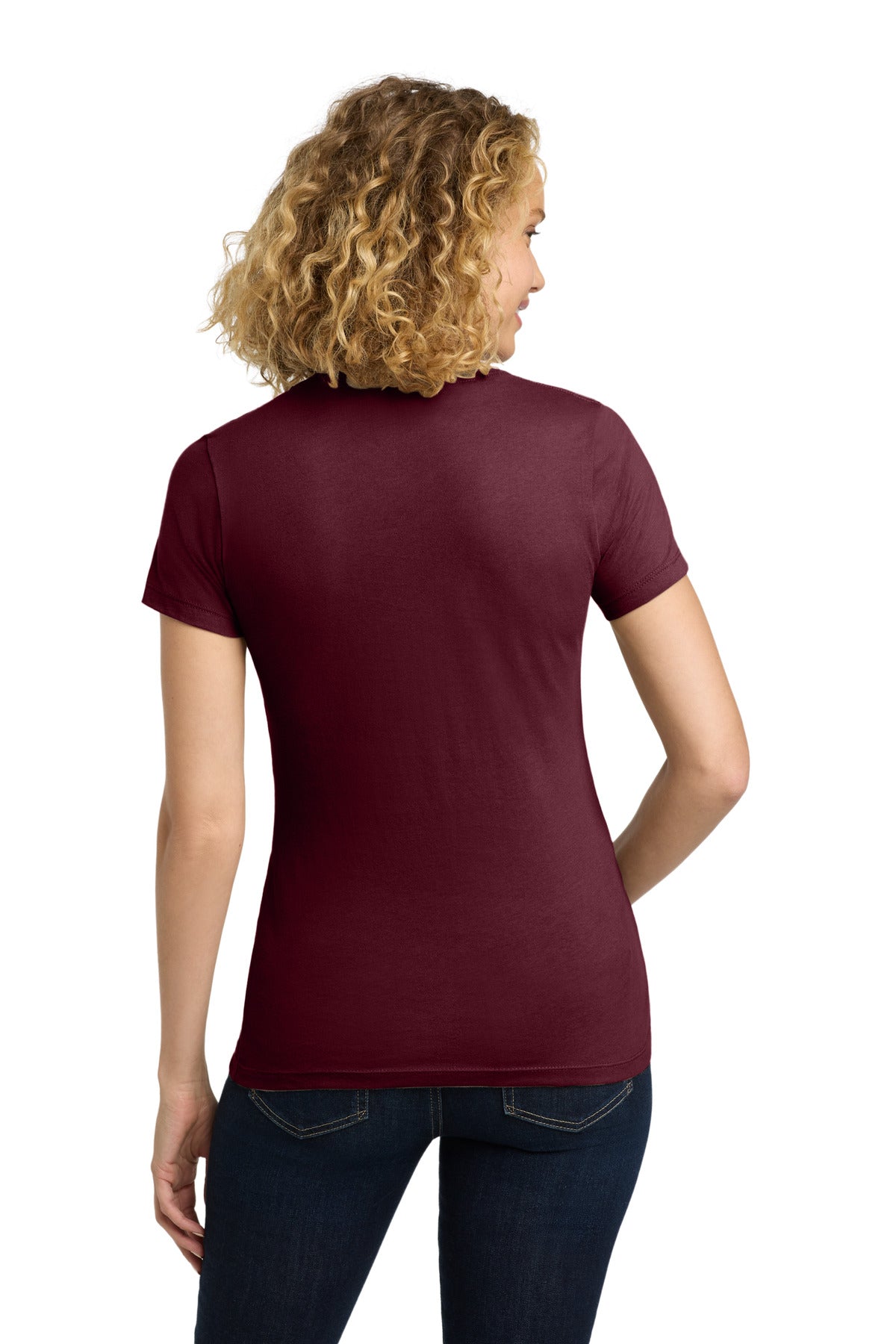 Next Level Apparel Women's Cotton Tee. NL3900