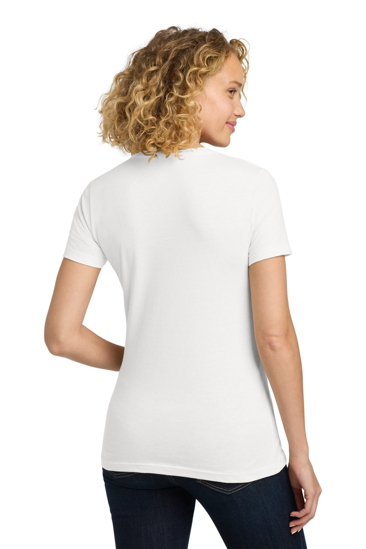 Next Level Apparel Women's Cotton Tee. NL3900