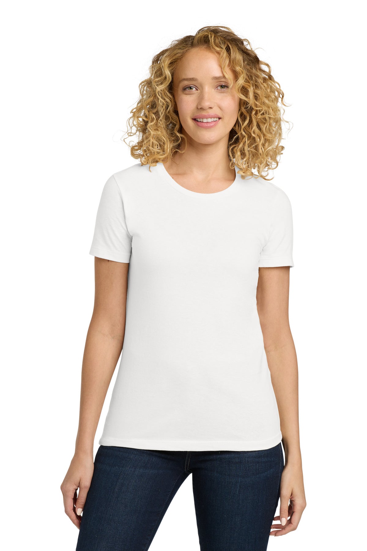 Next Level Apparel Women's Cotton Tee. NL3900