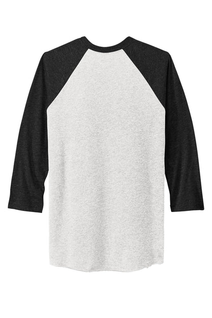 Next Level Apparel   Adult Tri-Blend 3/4-Sleeve Raglan Tee. NL6051