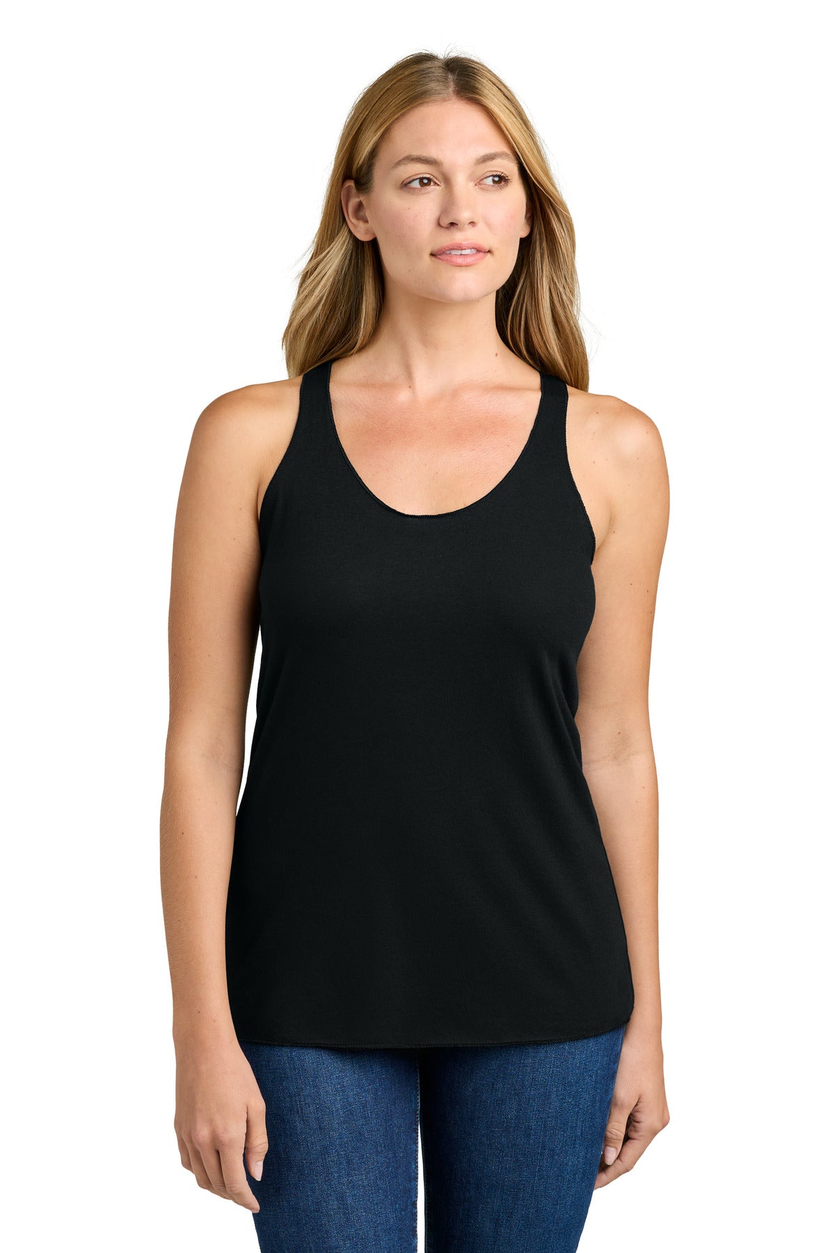 Next Level Apparel  Women's Tri-Blend Racerback Tank. NL6733
