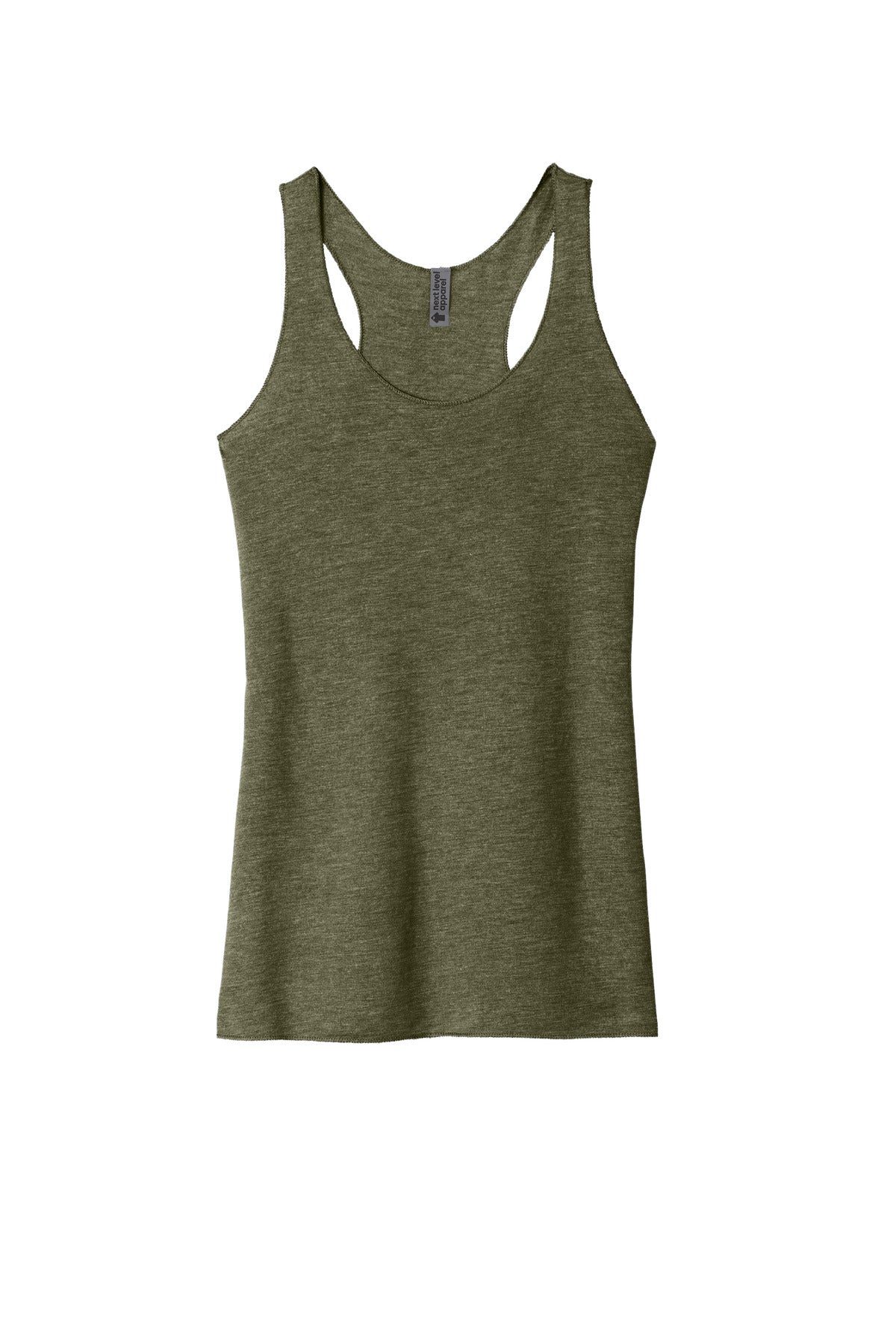 Next Level Apparel  Women's Tri-Blend Racerback Tank. NL6733