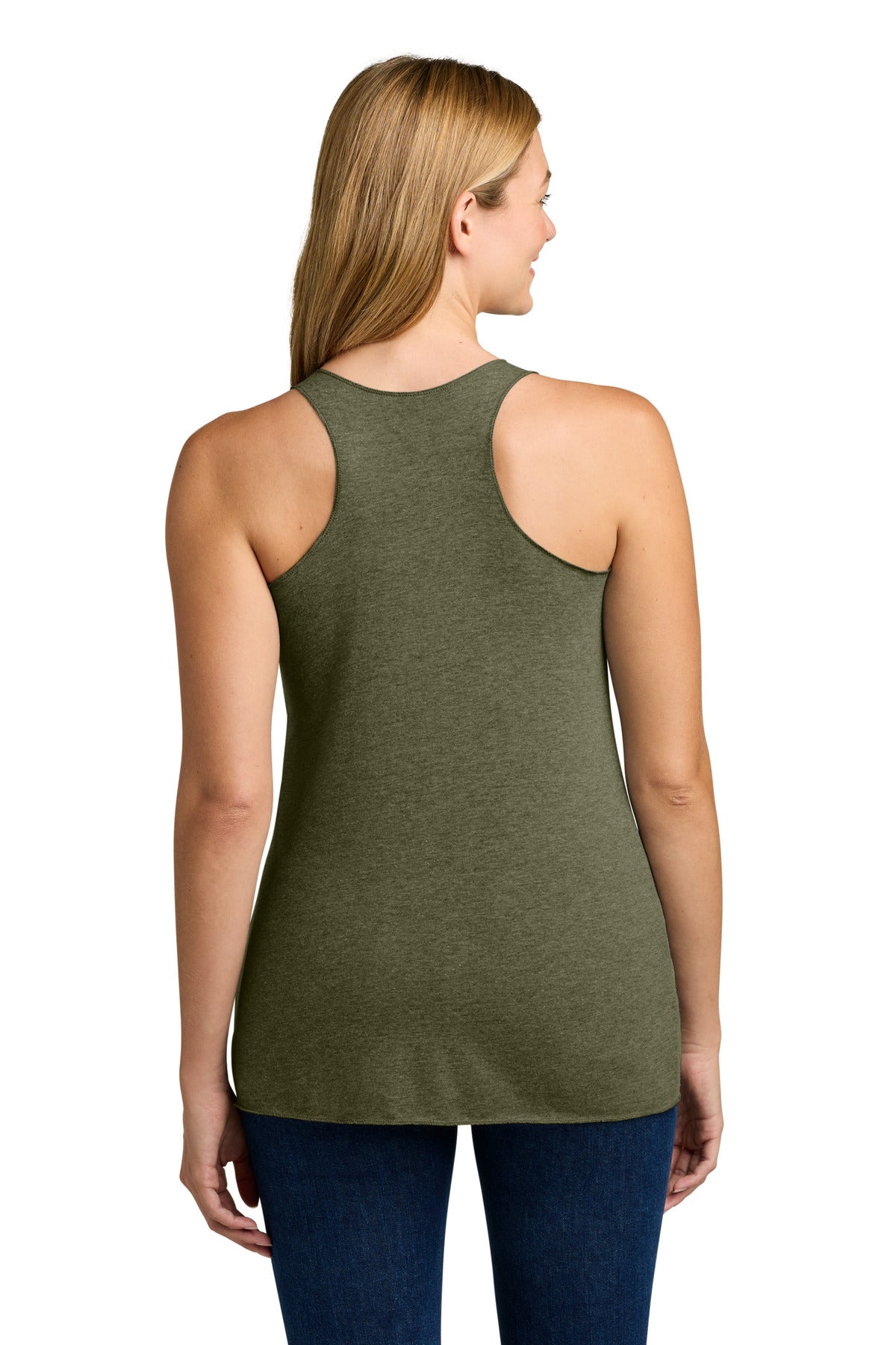 Next Level Apparel  Women's Tri-Blend Racerback Tank. NL6733