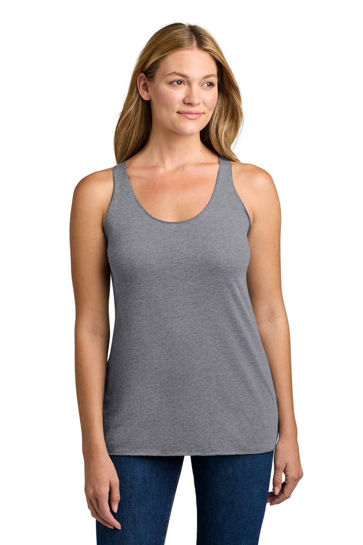 Next Level Apparel  Women's Tri-Blend Racerback Tank. NL6733