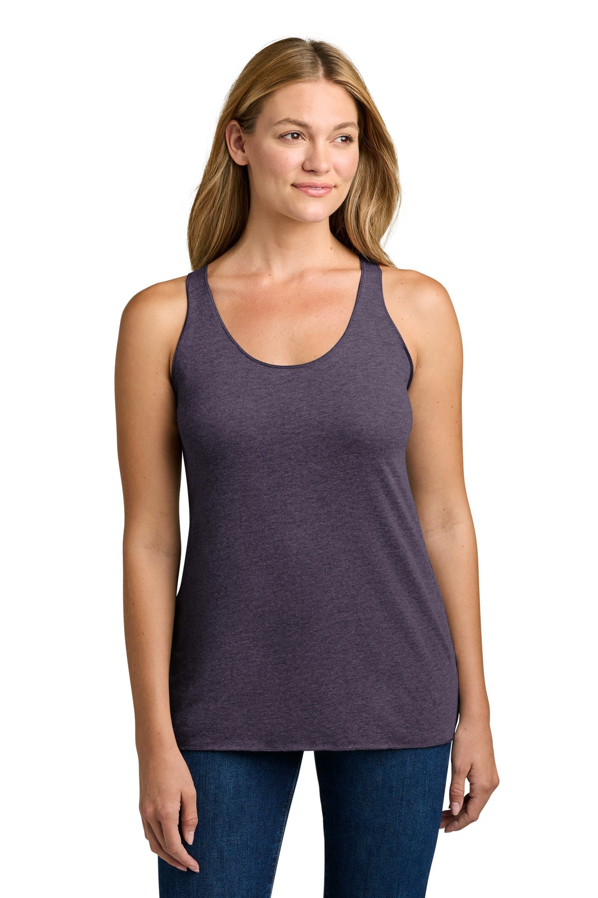 Next Level Apparel  Women's Tri-Blend Racerback Tank. NL6733