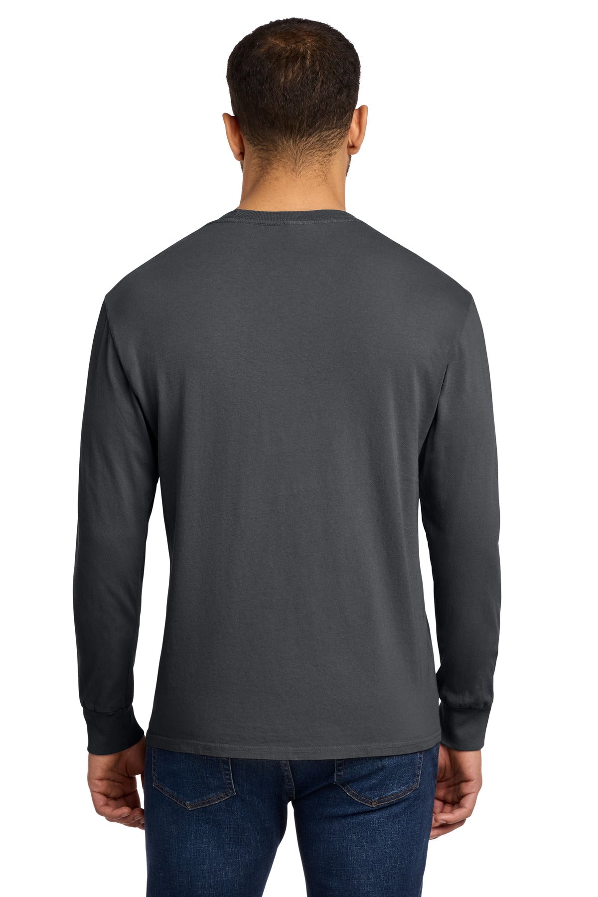 Port & Co Beach Wash Garment-Dyed Long Sleeve Tee PC099LS