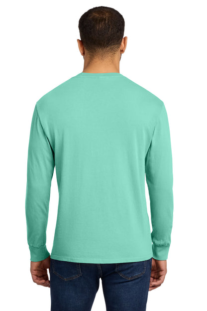 Port & Co Beach Wash Garment-Dyed Long Sleeve Tee PC099LS
