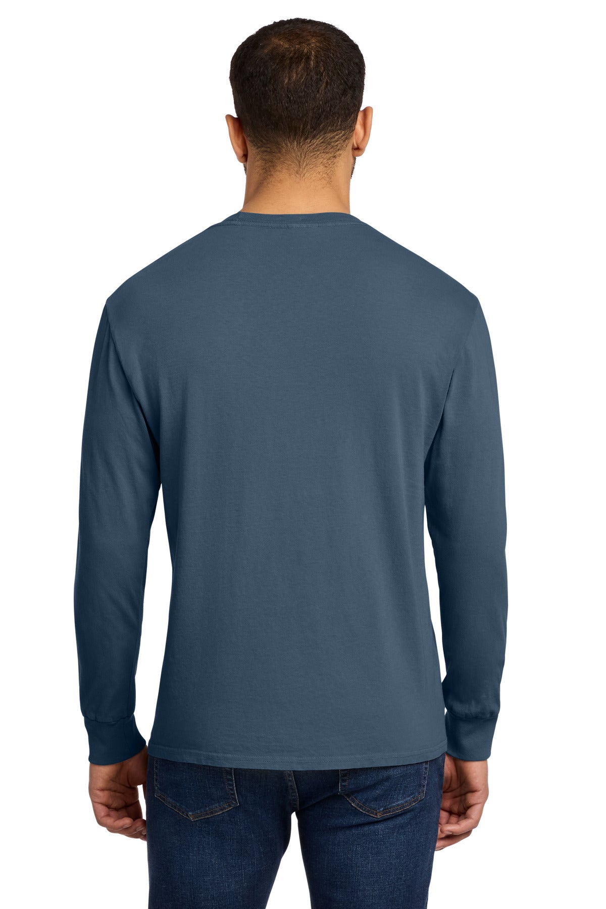 Port & Co Beach Wash Garment-Dyed Long Sleeve Tee PC099LS