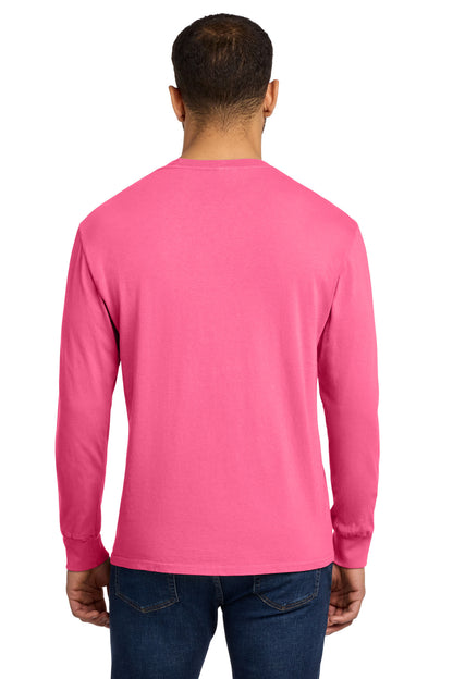 Port & Co Beach Wash Garment-Dyed Long Sleeve Tee PC099LS
