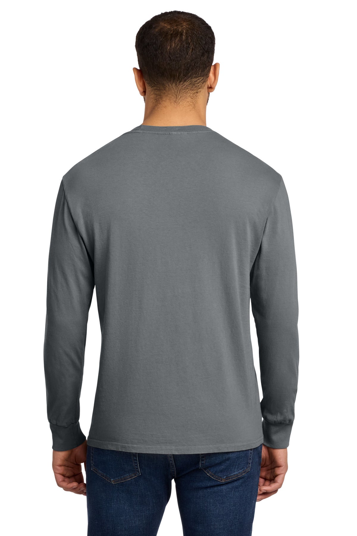 Port & Co Beach Wash Garment-Dyed Long Sleeve Tee PC099LS
